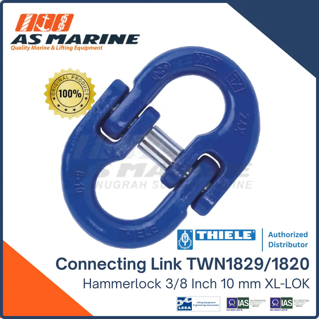 THIELE Connecting Link / Hammerlock TWN 1829/1820 10 mm 4 Ton